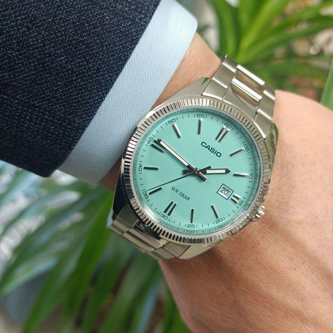 カシオ 腕時計 ティファニー・ブルー CASIO Tiffany Blue - メルカリ