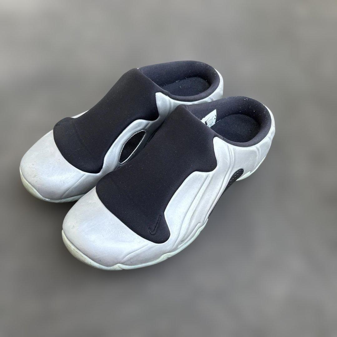 NIKE CLOGPOSITE CHROME シルバーナイキ クロッグポジット NIKE CLOGPOSITE SILVER BLACK クロッグポジット フォームポジット