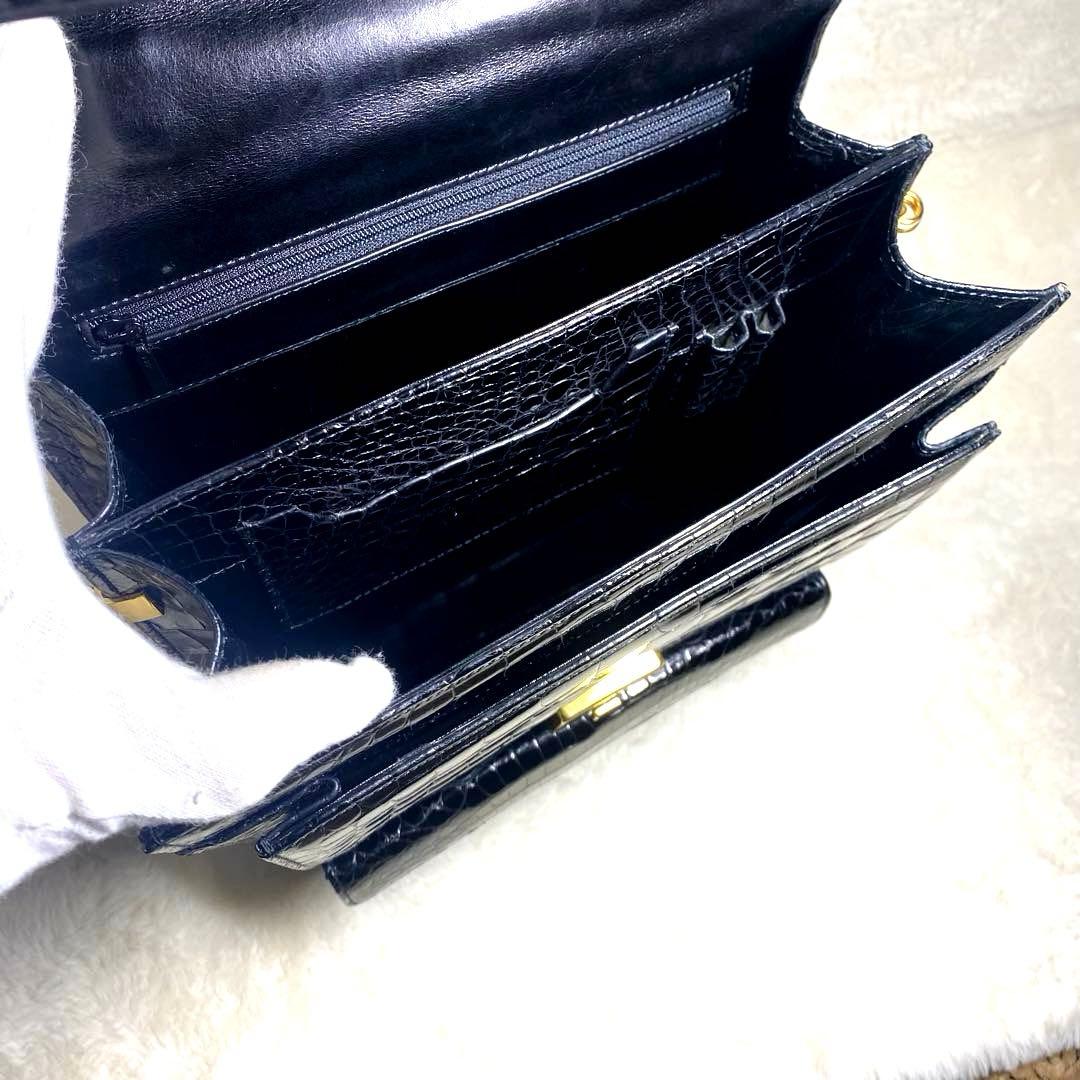 Nari様専用】✨高級✨amiet アミエット クロコダイル ビジネスバッグ