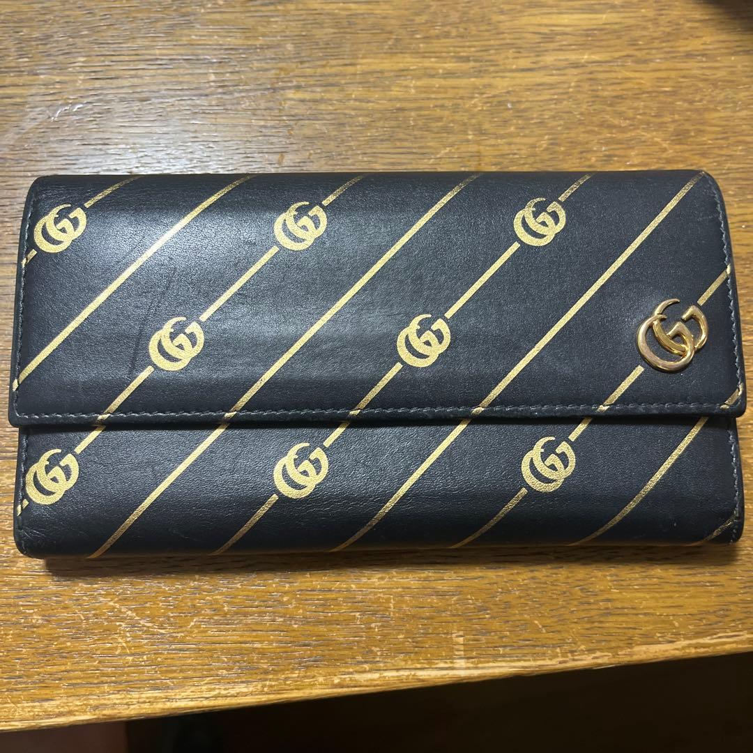 Gucci GGロゴ レザー長財布 ブラック 楽天市場】【新品】 グッチ 長財布 ジップアラウンドウォレット