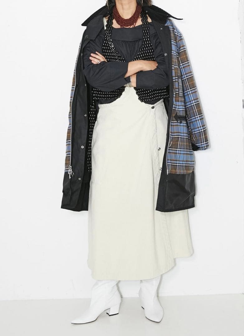 【新品未使用】シティショップ別注バブアーBORDERオイルドコート Barbour（バブアー）の「【BARBOUR for CITYSHOP】BORDER コート