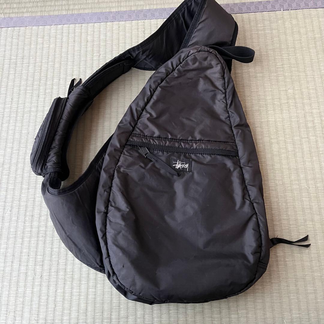 90s old stussy メッセンジャーバック ショルダーバック old Stussy 90s ワンショルダーバッグ オールドスケートの通販 by 500