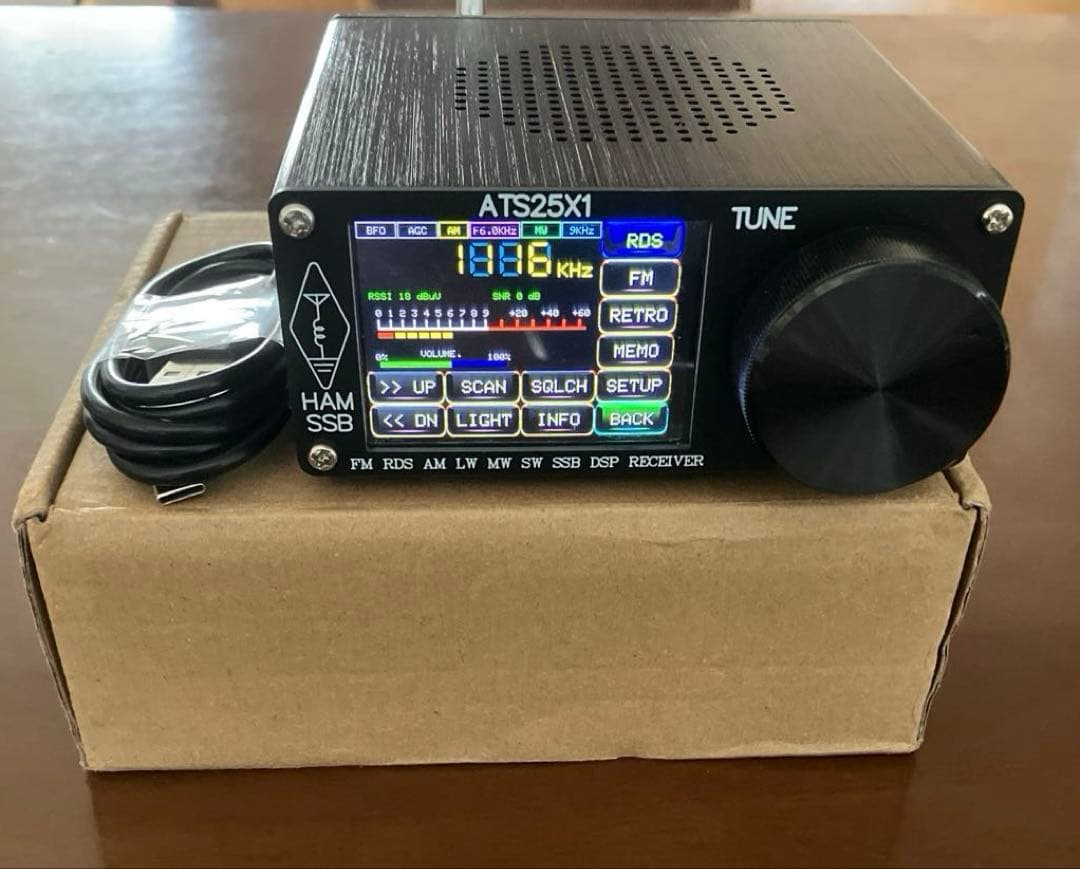 ATS25X1 DSP マルチバンド受信機 ATS25X1 フルバンド DSP ラジオ受信機 FM 受信機 Si4732 チップ