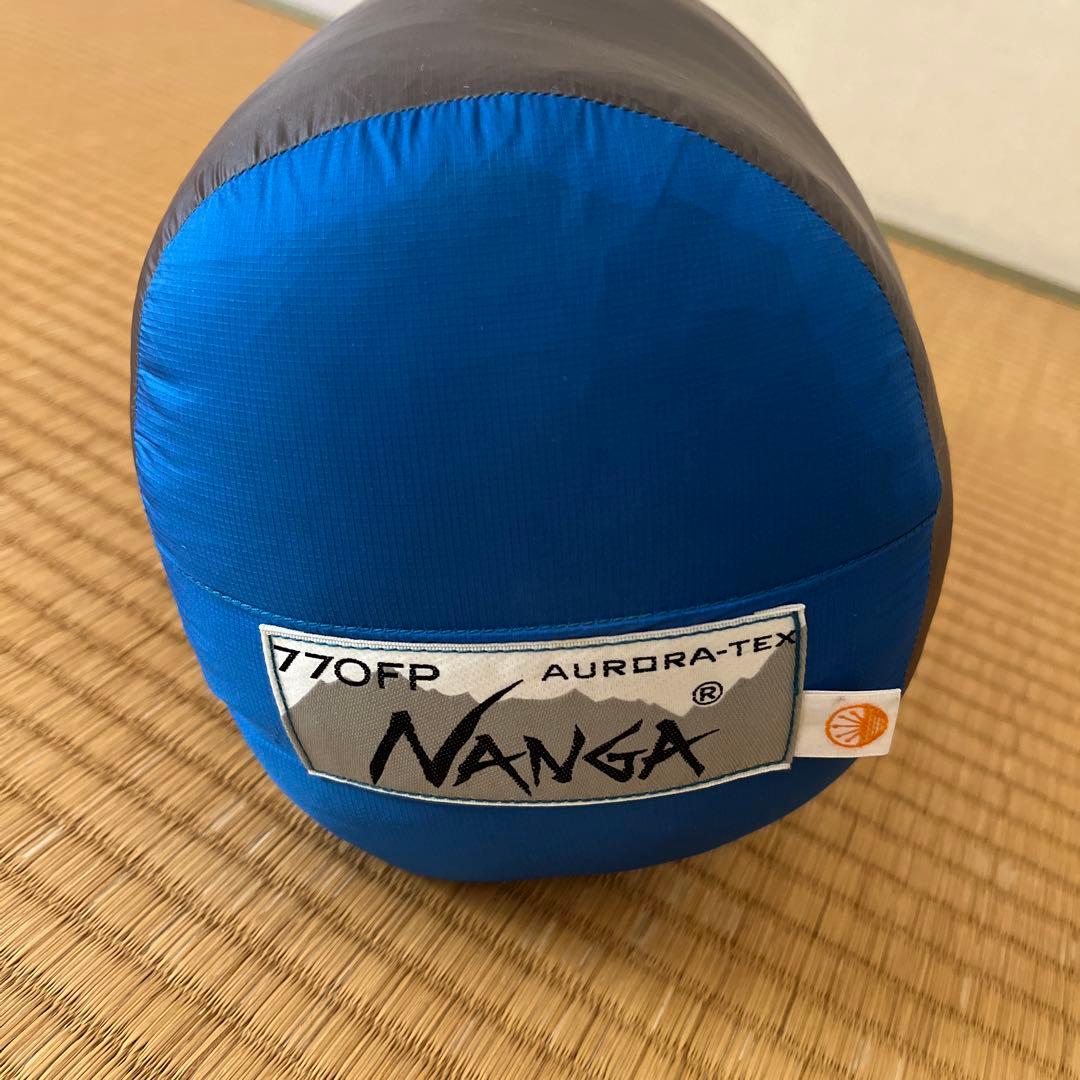 NANGA ナンガ シュラフ AURORA-TEX 770FP 好日山荘 - メルカリ