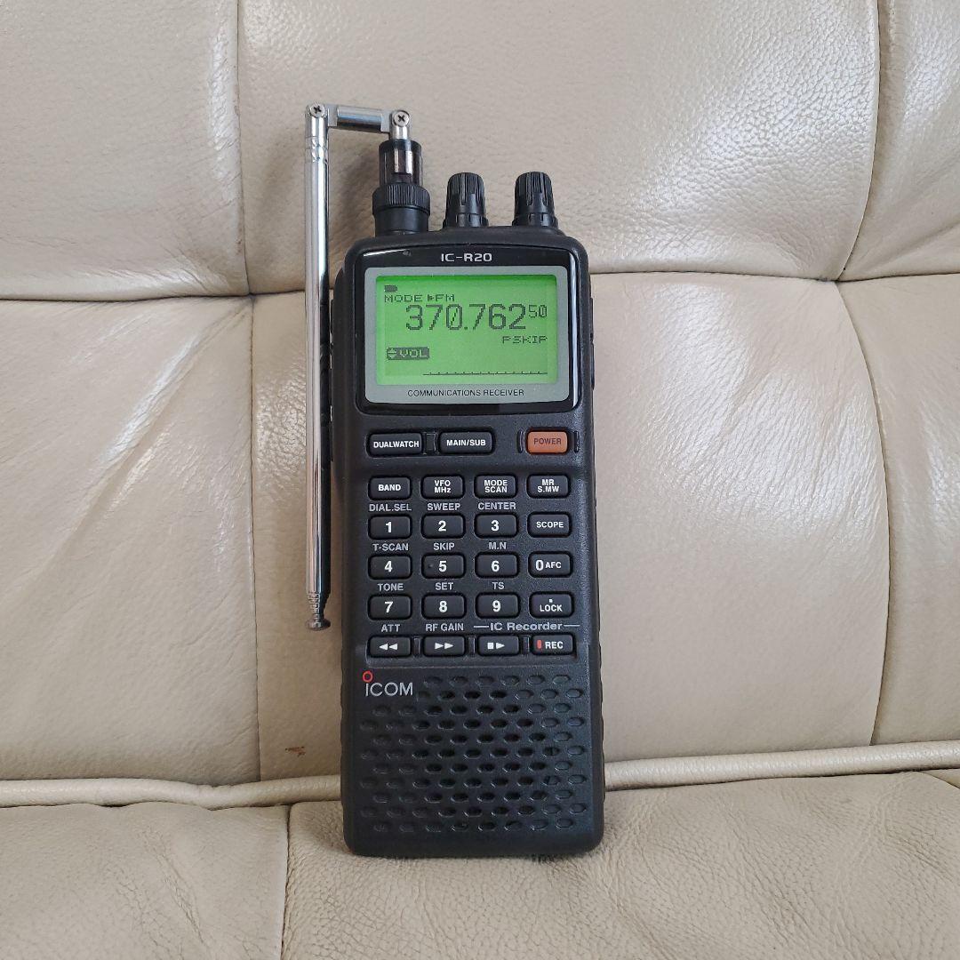 美品 ICOM IC-R20 広帯域受信機 IC-R20 生産終了・在庫限り！ 20台切りました！ | アマチュア無線