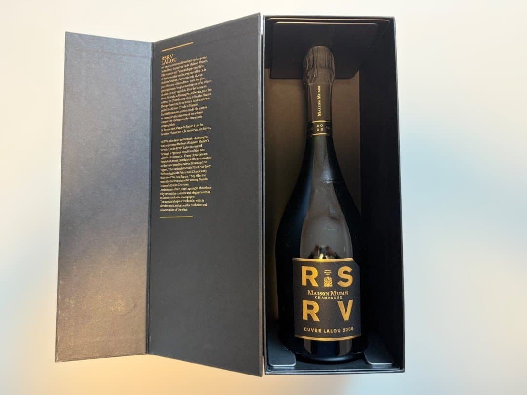 Maison Mumm Cuvée Lalou 2008 RSRVシャンパーニュ 2008 G.H. Mumm RSRV Cuvee Lalou Brut, Champagne, France | prices