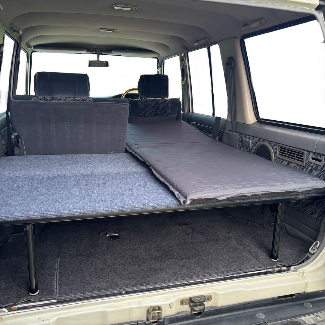 ランクル70系各車種・78プラド　ブラックフレーム・天板付き ベッドキット