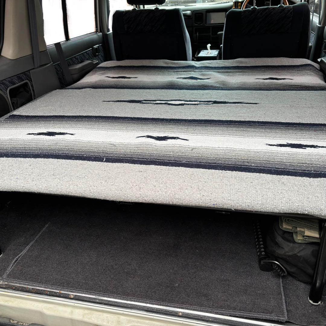 ランクル70系各車種・78プラド　ブラックフレーム・天板付き ベッドキット