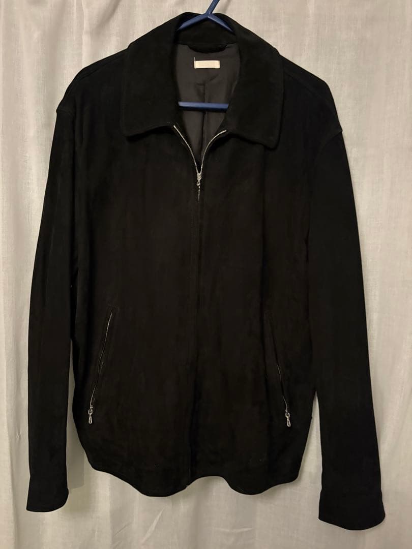 LIDNM SUPER SOFT SHEEP SUEDE ZIP BLACK/M - メルカリ