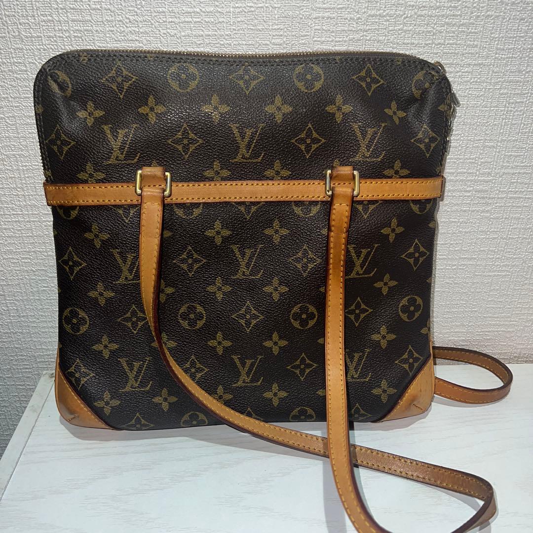 ルイヴィトン ショルダーバッグ モノグラム クーサン　M51141 ルイヴィトンクーサンGM 14145 ブラウン レディース モノグラム