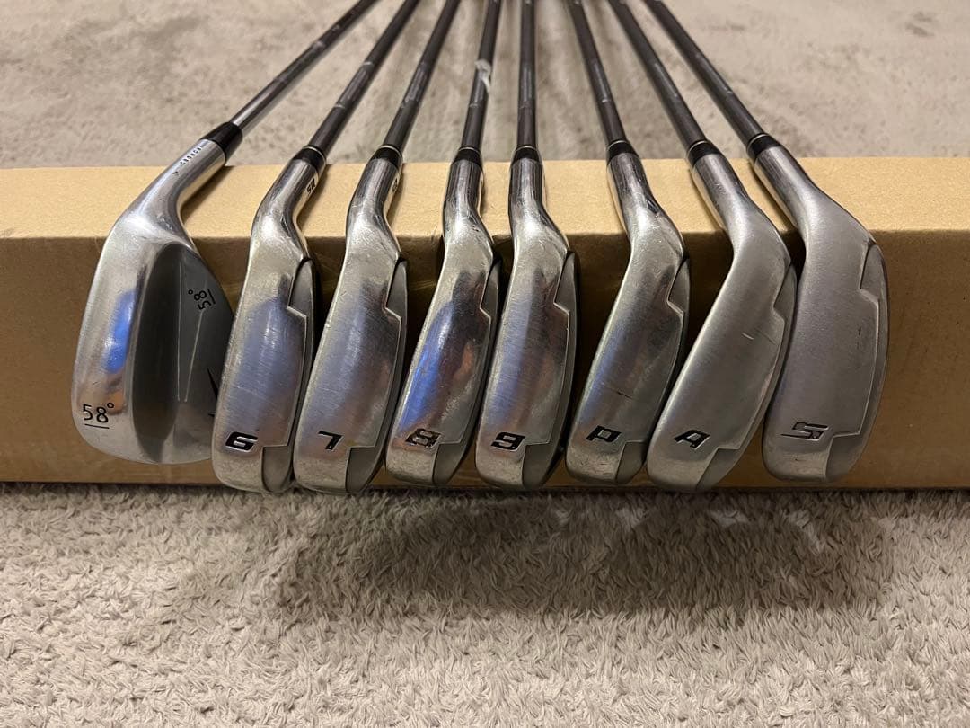 ナイキ【サスクワッチ】アイアンセット7本　ウェッジ付き 2026年最新】Yahoo!オークション -ナイキ サスクワッチ アイアンの中古