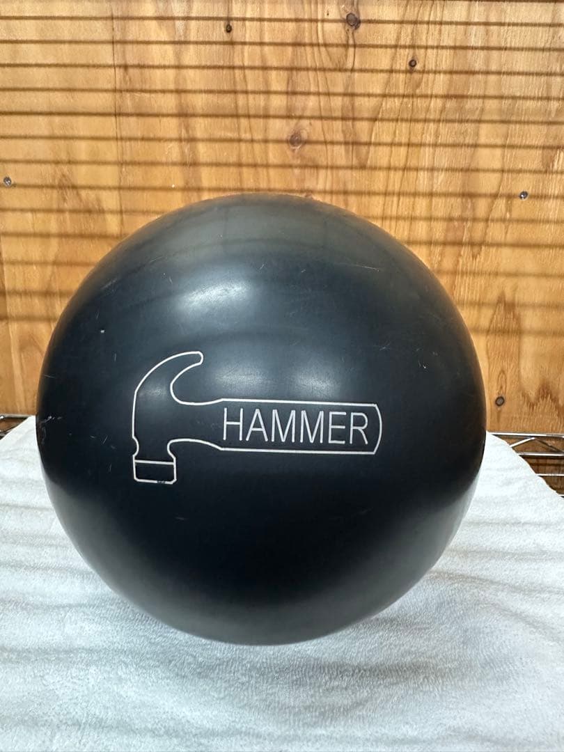 ⭐️美品⭐️ ブラックハンマー　ボウリングボール　15ポンド 5111 ボウリングボール ハンマー ブラックウィドー・レジェンド 15