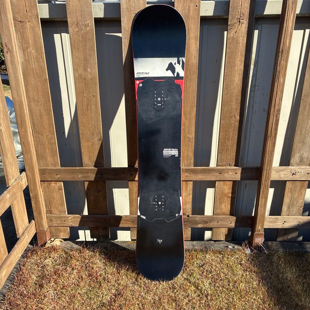 ARTISTE PLUS NOVEMBER 158cm スノーボード 20-21 NOVEMBER(ノーベンバー) / ARTISTE PLUS アーティストプラス