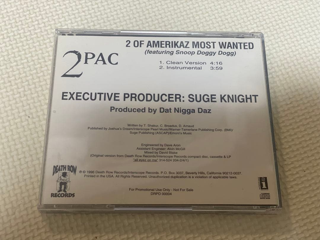 洋楽 2PAC 2 OF AMERIKAZ MOST WANTED G rap 2 of Americaz Most Wanted - song and lyrics by 2Pac, Snoop Dogg