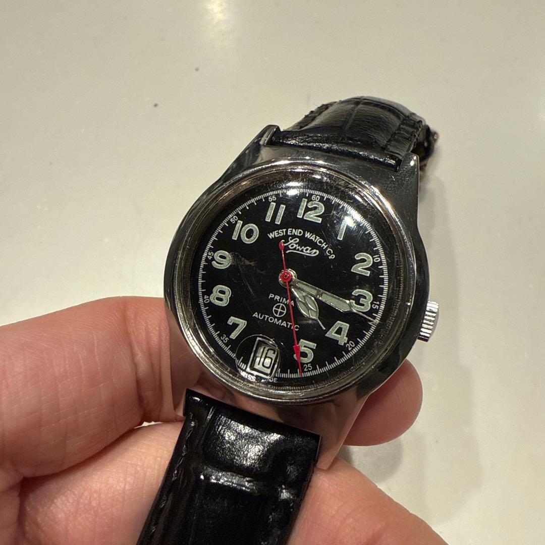 ウエストエンドウォッチ　ビンテージミリタリー　デイト　ATメンズ腕時計　稼働品 クラウドファンディング開催中】アメリカ軍が使用していた名作