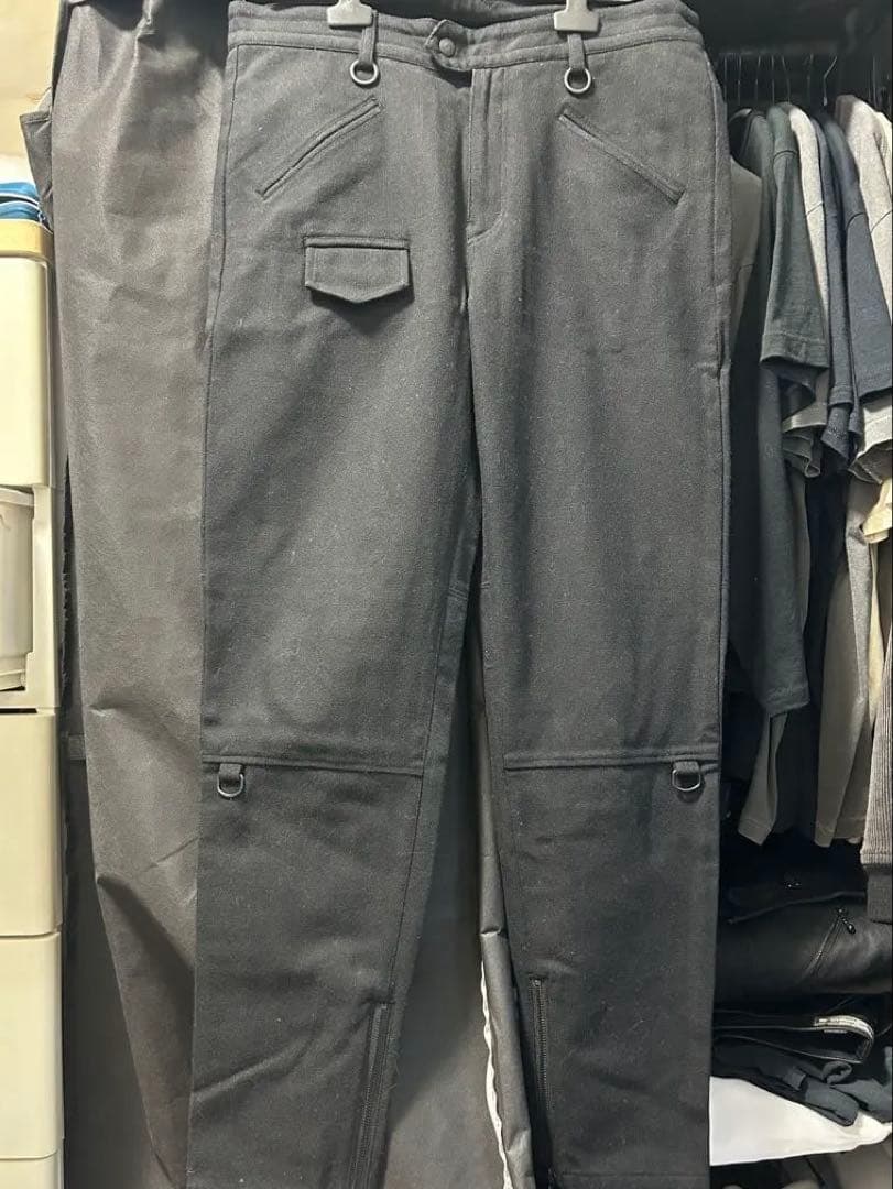 blackmeans ウールパンツ blackmeans ウールジップパンツ – LABORATORY®