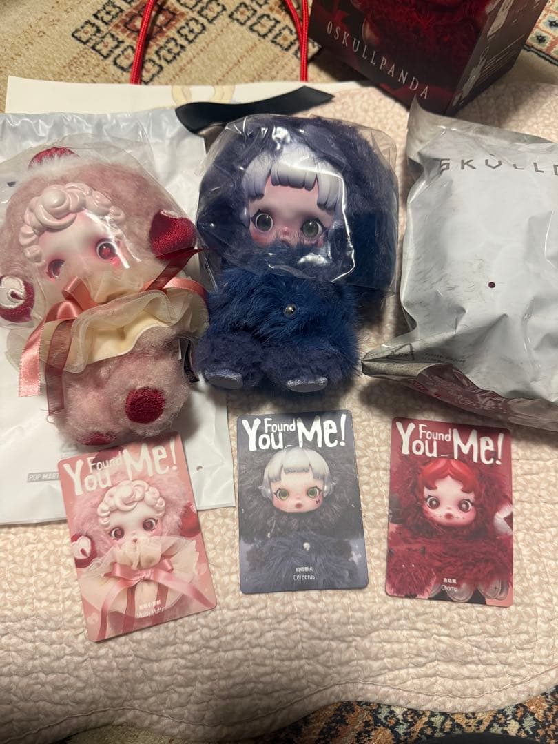 ポップマート　スカルパンダ　マフィン　ケルベロス　チョンプ 正規品 POP MART スカルパンダ ケルベロス マフィン - メルカリ