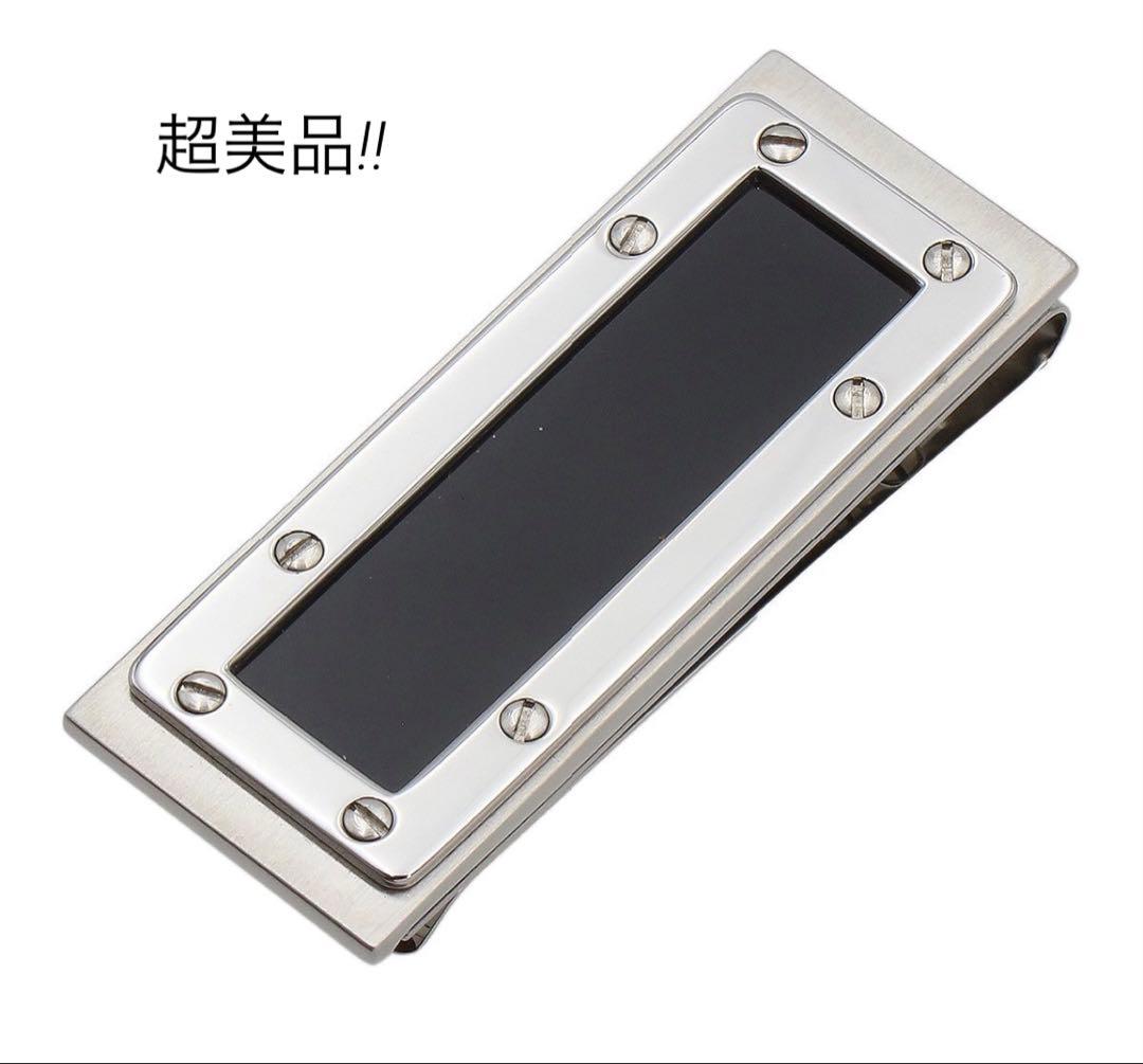 H2142 超美品 カルティエ サントス ドゥ カルティエ マネークリップ 国内発送☆Cartier】サントス ドゥ カルティエ マネークリップ