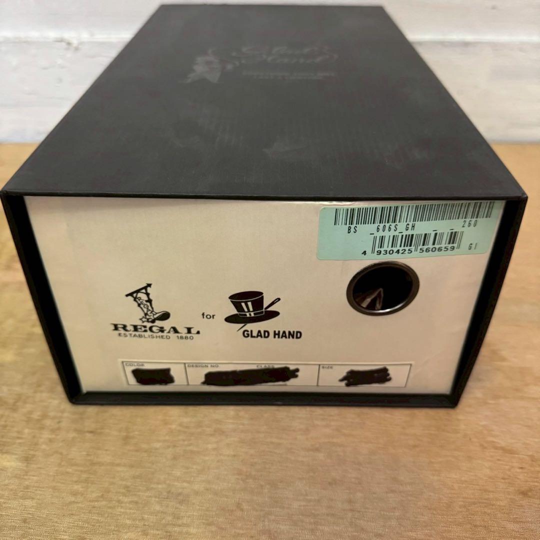 GLADHAND × REGAL ウィングチップ ドレスシューズ 26.5cm