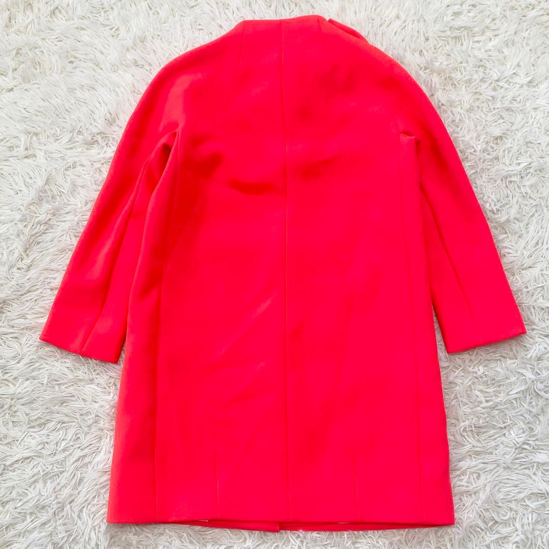 極美品】ケイトスペード コート ロング ビッグリボン ノーカラー A