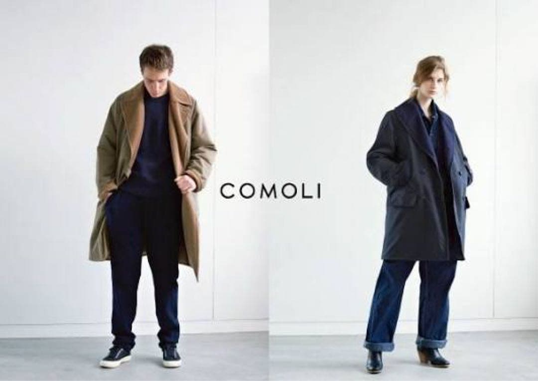 美品】COMOLI（コモリ） MACKINAW COAT マッキノウコート - メルカリ