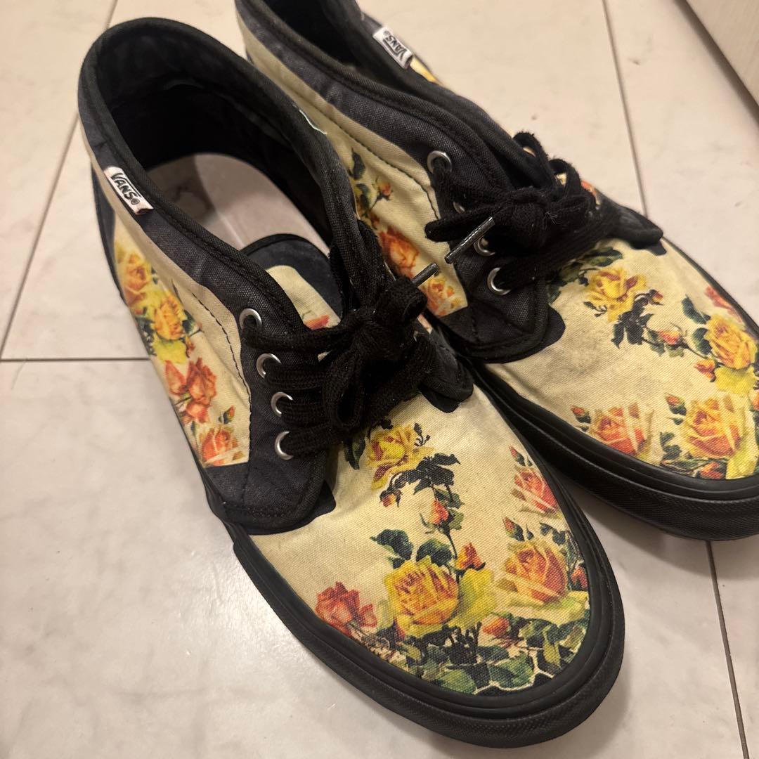 Supreme/ゴルチエ Floral Print Chukka Pro NEW Vans x Supreme x Jean Paul Gaultier Floral Print Chukka Pro