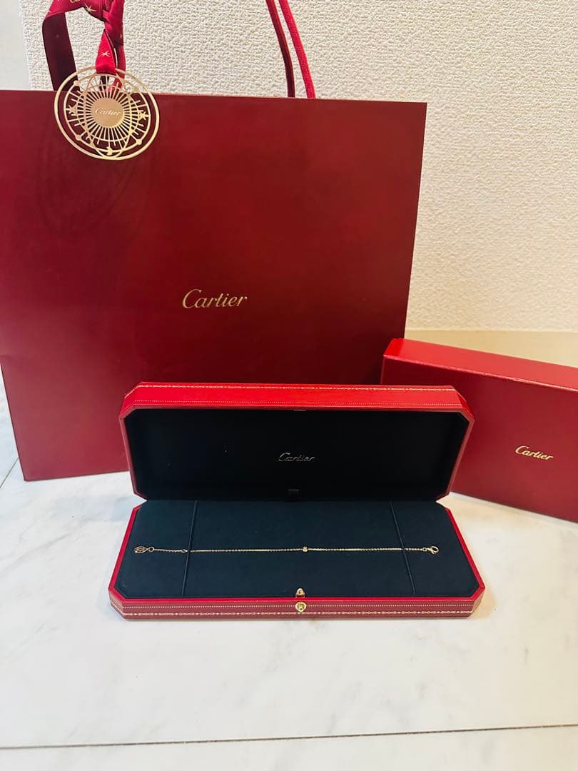 【安心鑑定・新品未使用】Cartier ダルーム xs ゴールド ブレスレット