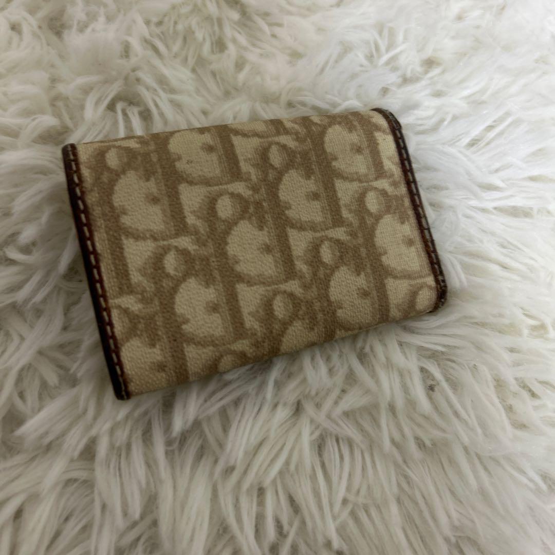 クリスチャンディオール トロッター キーケース ハート PVC レザー