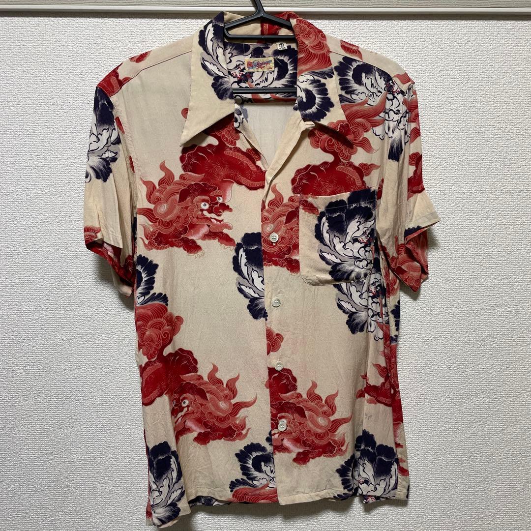 希少　サンサーフ　アロハシャツ　唐獅子牡丹　和柄　レーヨン　東洋　メンズ 楽天市場】SUN SURF SPECIAL EDITION “唐獅子牡丹 KARAJISHI BOTAN