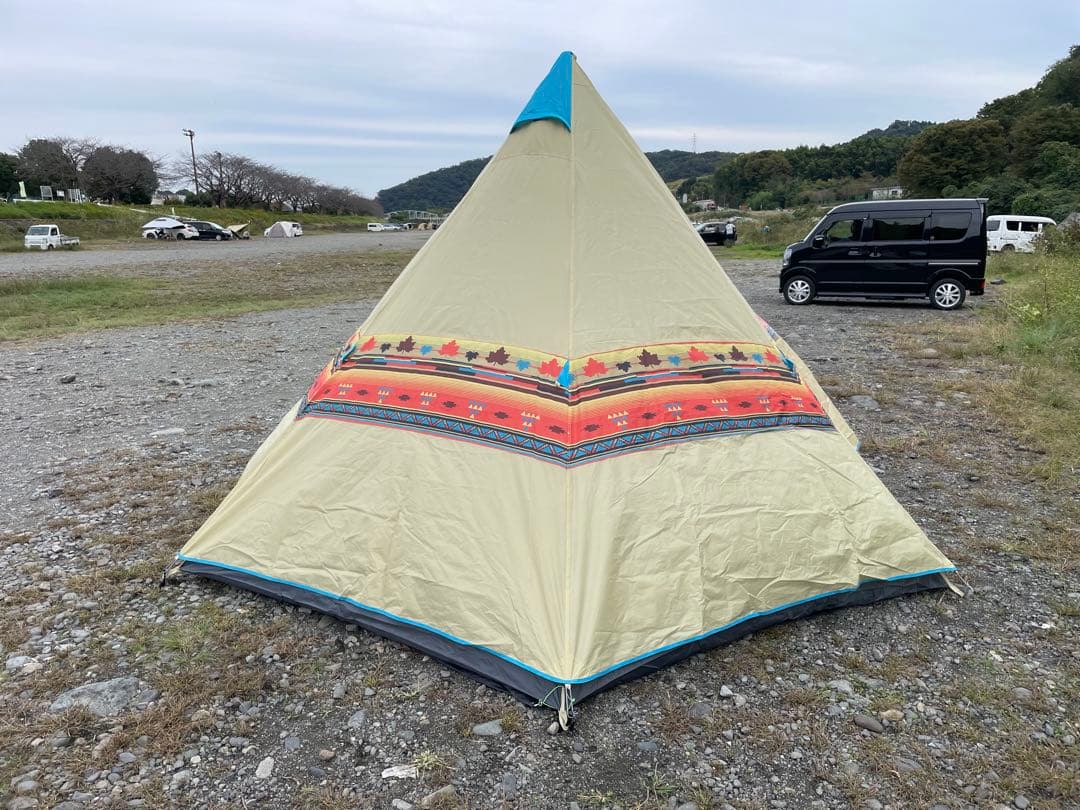 ロゴス テント ナバホ Tepee 400 LOGOS ワンポール LOGOS（ロゴス） ナバホ Tepee 400 ワンポールテント ティピーテント