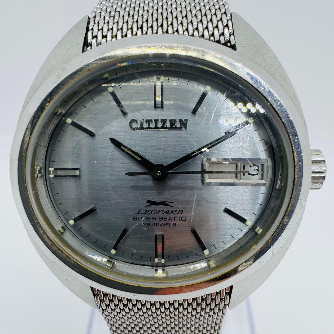 ✨CITIZEN✨レオパード✨スーパービート10✨28石✨自動巻き✨腕時計✨ JA-2182| シチズン レオパール スーパービート10 自動巻き 28石