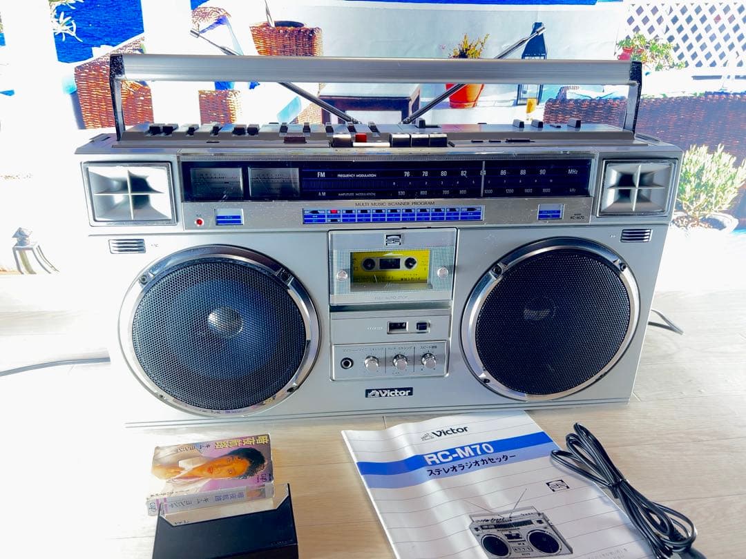 希少Victor ビクターRC-M70 ラジカセ動作品メンテナンス済み美品 Yahoo!オークション -「victor rc-m70」の落札相場・落札価格