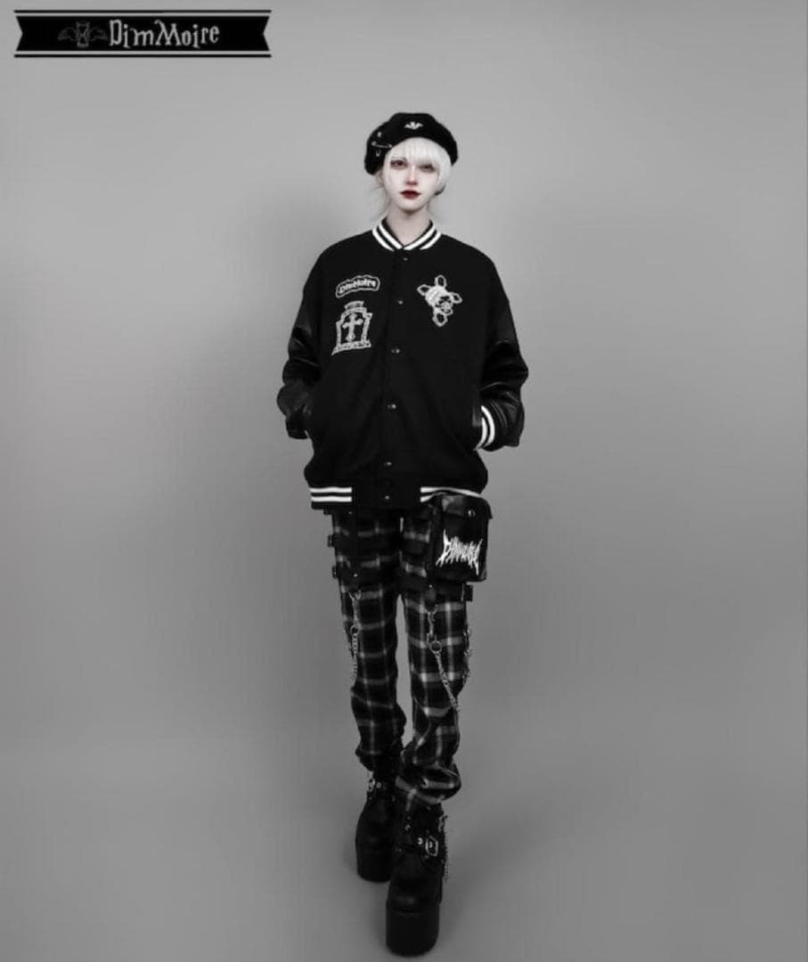 残り1点】DimMoire Gothic ワッペン ジャケット Black - メルカリ