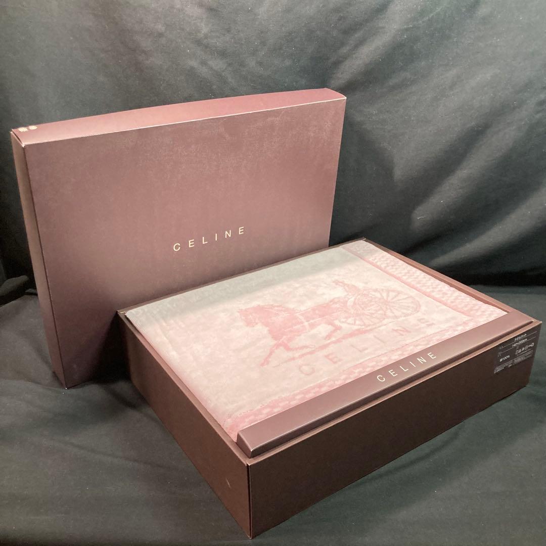 【新品未使用】セリーヌ タオルケット 140×200cm 綿100% CELINE セリーヌ タオルケット 綿100% - メルカリ