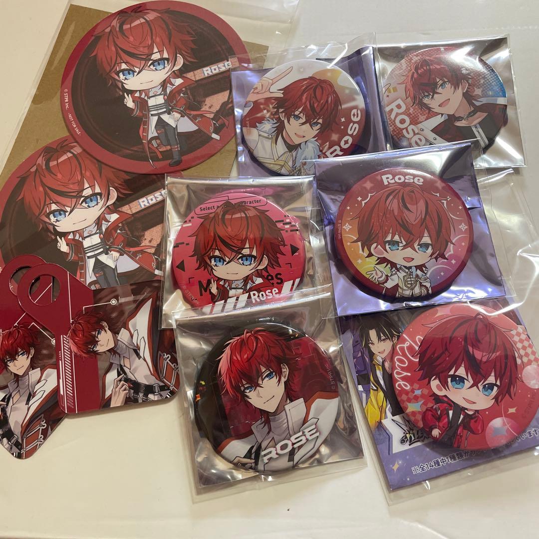めておら ロゼくん缶バッチセット オマケあり - メルカリ