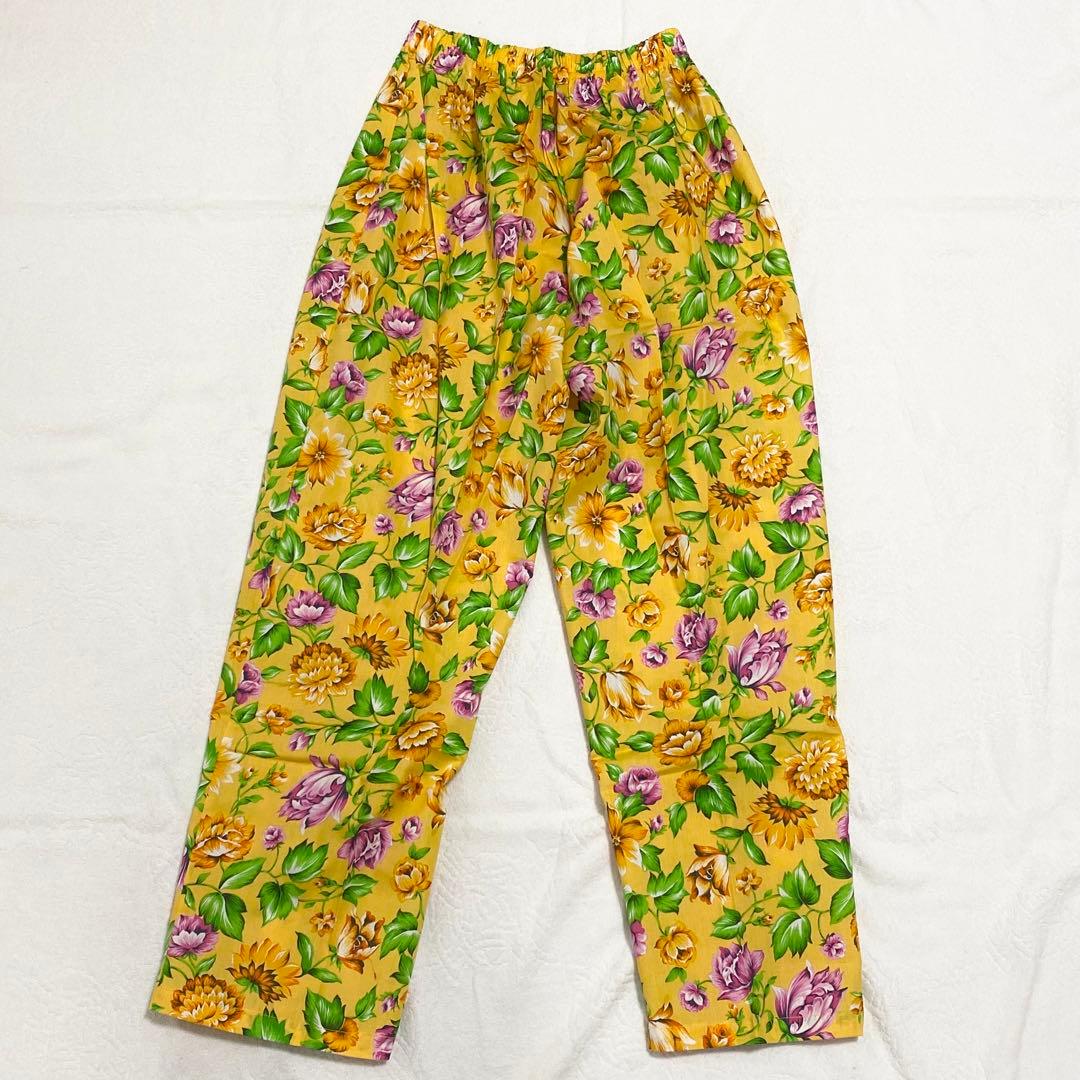 未使用】KENZO ケンゾー／パジャマセットアップ／花柄／総柄