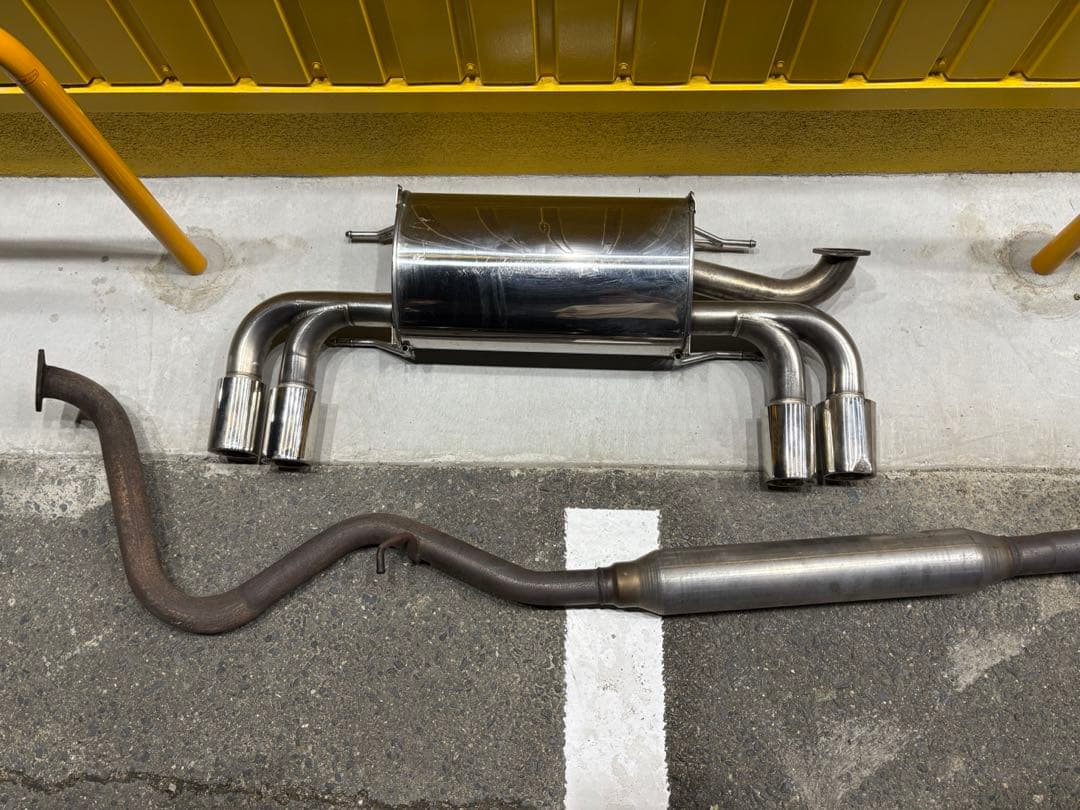 トヨタ 86 BRZ 前期 TRDマフラー　中間パイプ付き　zn6 トヨタ86(ZN6系)用マフラー・ハイレスポンスマフラーVer.R TRD｜GR86