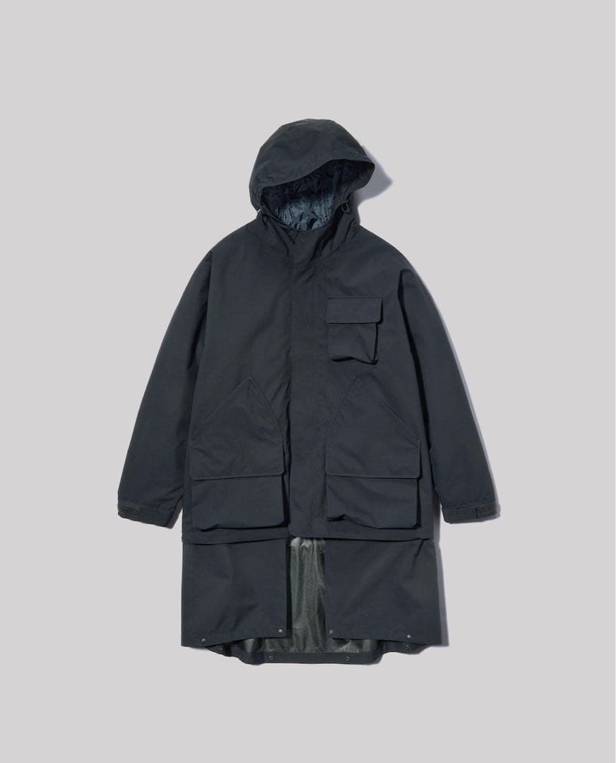 GU×ENGINEERED GARMENTS パデッドシェルパーカ ネイビー M - メルカリ