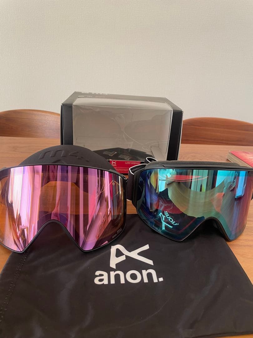 anon. m4 ゴーグル ボーナスレンズ付き anon 24-25 ANON アノン ゴーグル M4 Cylindrical Low Bridge+ボーナス
