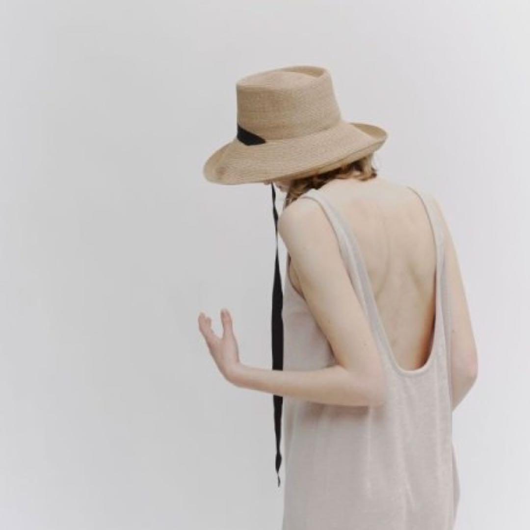 美品】HIAND ハイアンド Blade pork Hat ハット 麦わら帽子