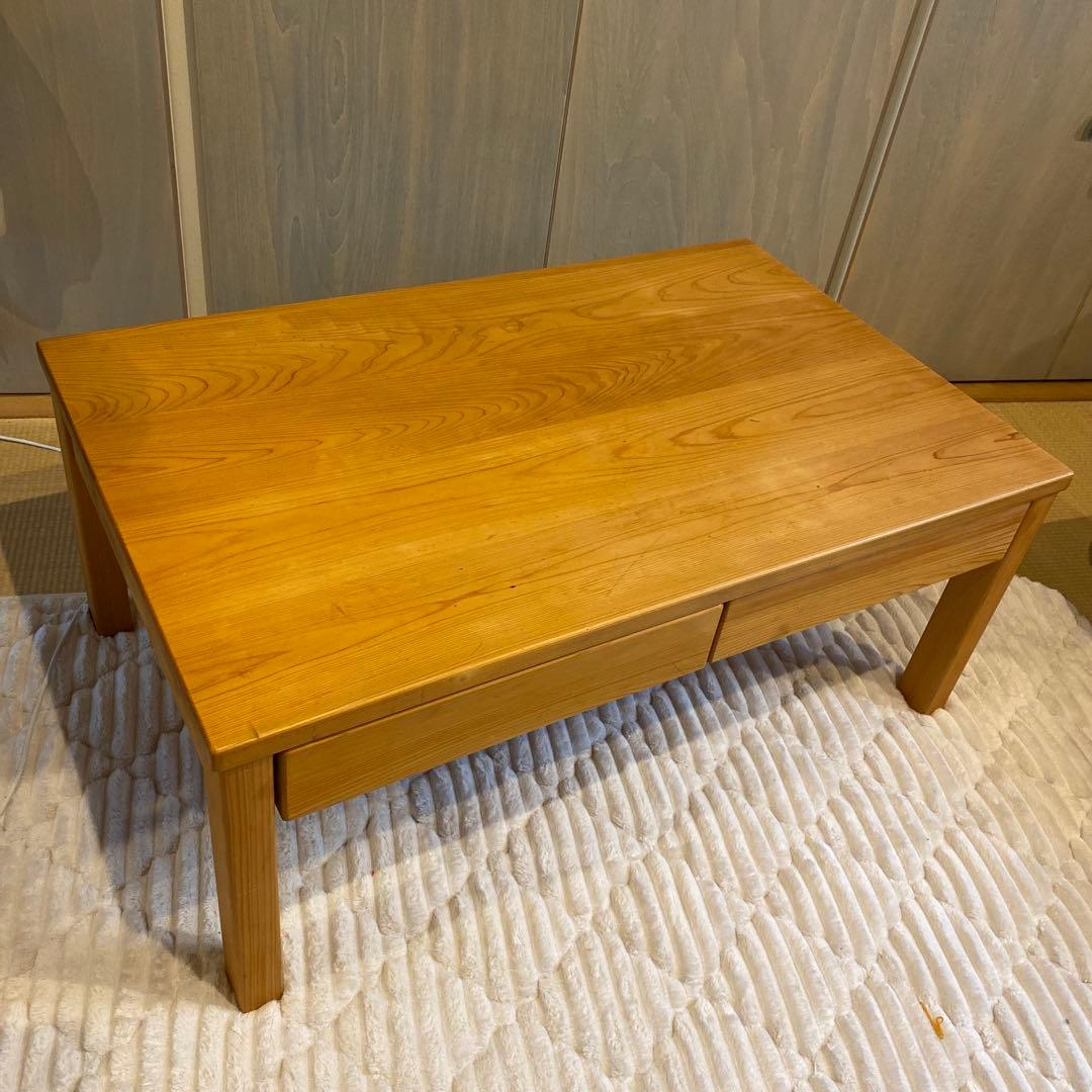 キシル　座机　XYL　無垢ひのき　４本脚 4本脚デスク 115｜家具と学習机(デスク)の専門店キシル