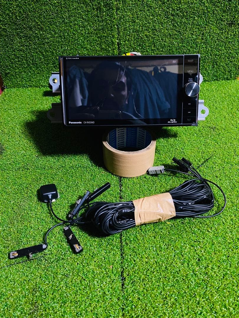 パナソニック CN-RX03WD カーナビ ジャンク パナソニック、高音質パーツを使用したBDプレーヤー搭載カーナビ「CN
