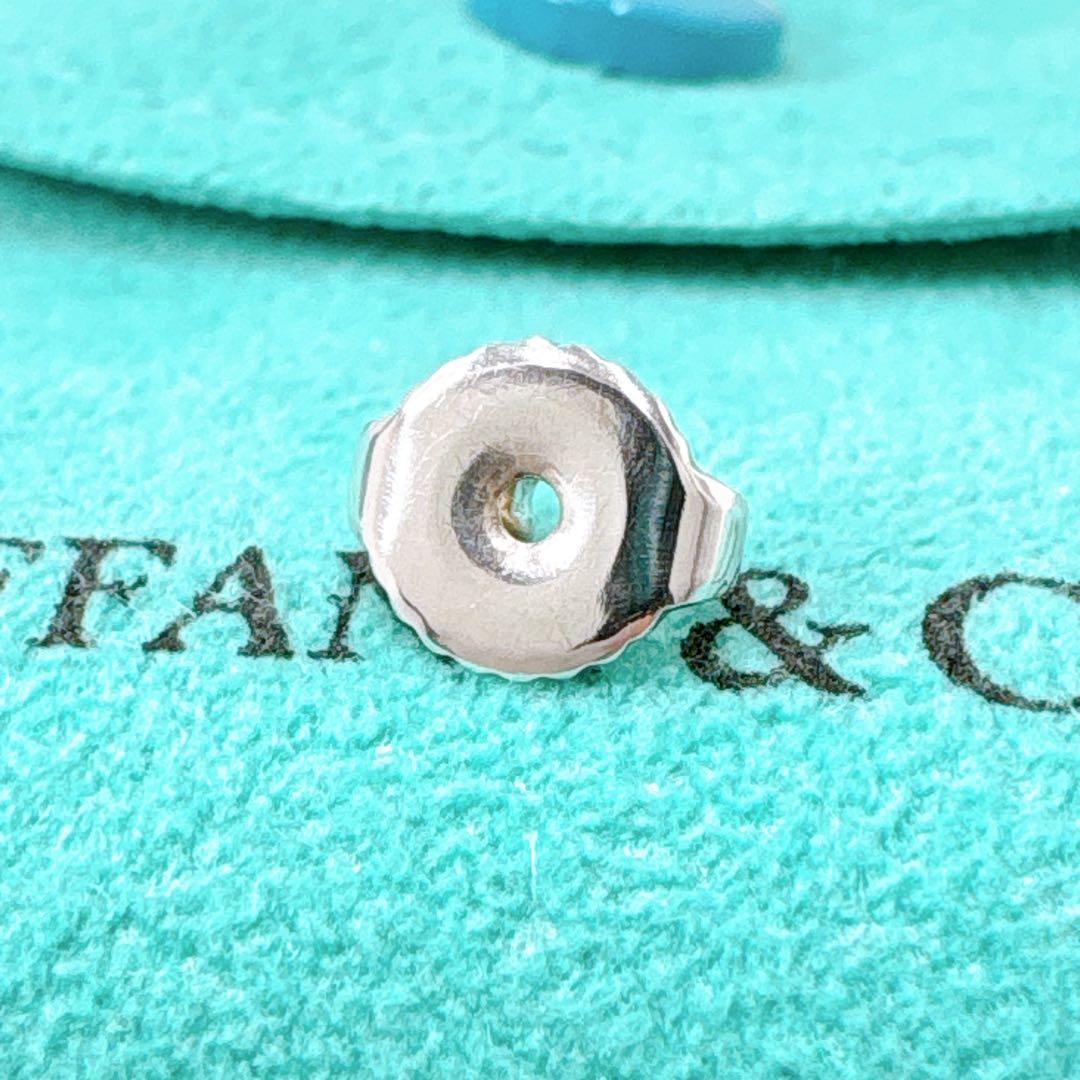 極美品 ティファニー バイザヤード ダイヤ 3.5mm 片耳ピアス シルバー