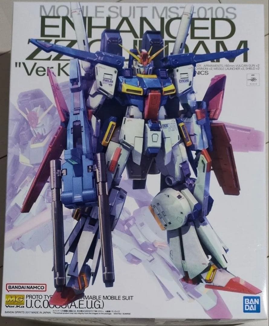 MG 1/100 強化型ZZガンダム Ver.Ka MG 1/100 強化型ダブルゼータガンダム Ver.Ka│株式会社BANDAI