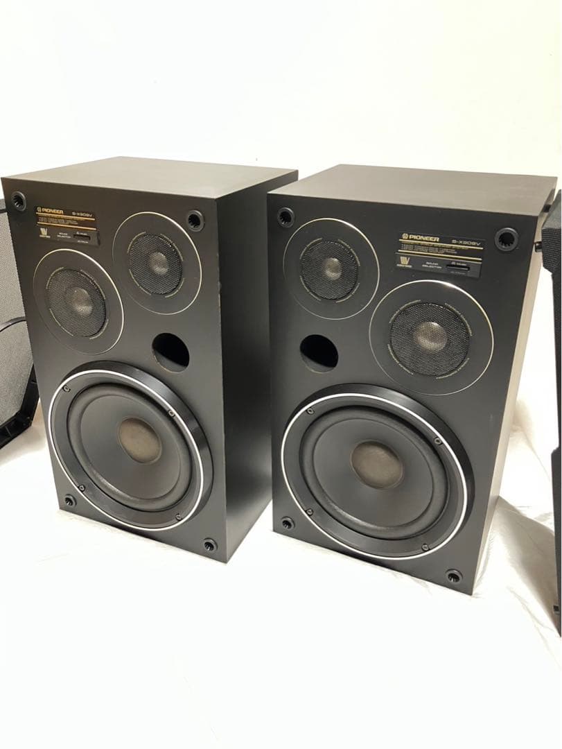 スピーカーシステム　PIONEER. S-X909V 日本製美品　LR1set Yahoo!オークション - 【神殿店】PIONEER パイオニア S-X909V ペアス
