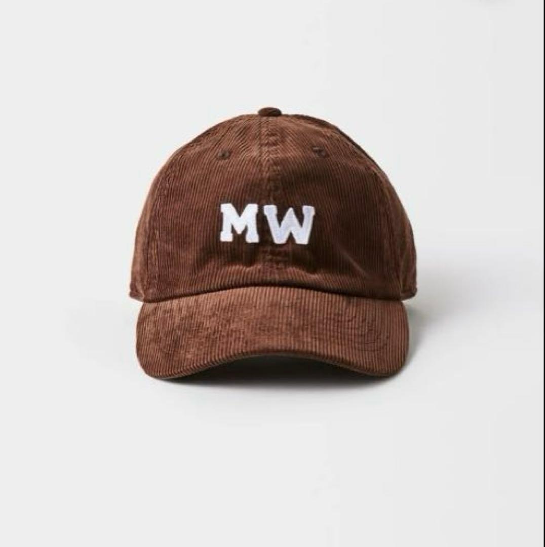 新品タグ付き！MY WEAKNESS キャップ ブラウン MY WEAKNESS(マイ ウィークネス)の【ともさかりえさん着用】【洗える