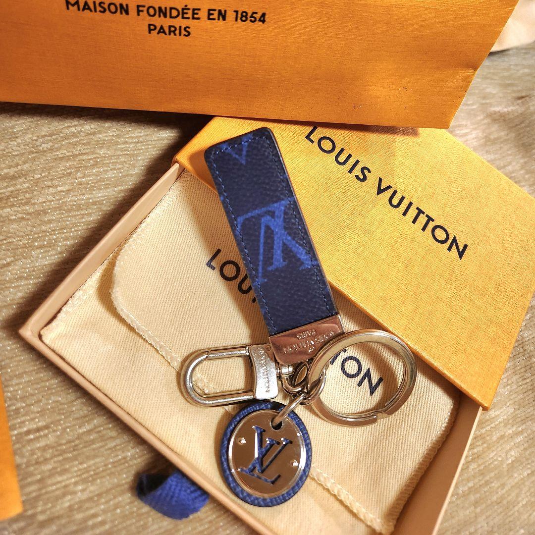 LOUIS VUITTON キーホルダー・ネオ LV クラブ ネイビー 国内発送】ルイ・ヴィトン ポルト クレ・ネオ LVクラブ (Louis Vuitton
