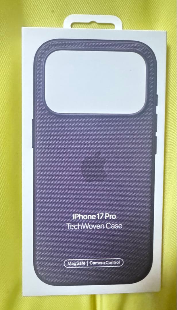 MagSafe対応　iPhone 17 Proテックウーブンケース　パープル MagSafe対応iPhone 17シリコーンケース - パープルフォグ - Apple（日本）