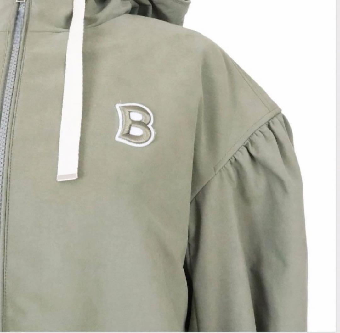 新品】ボーダーズアットバルコニー ボリュームスリーブ コート カーキ