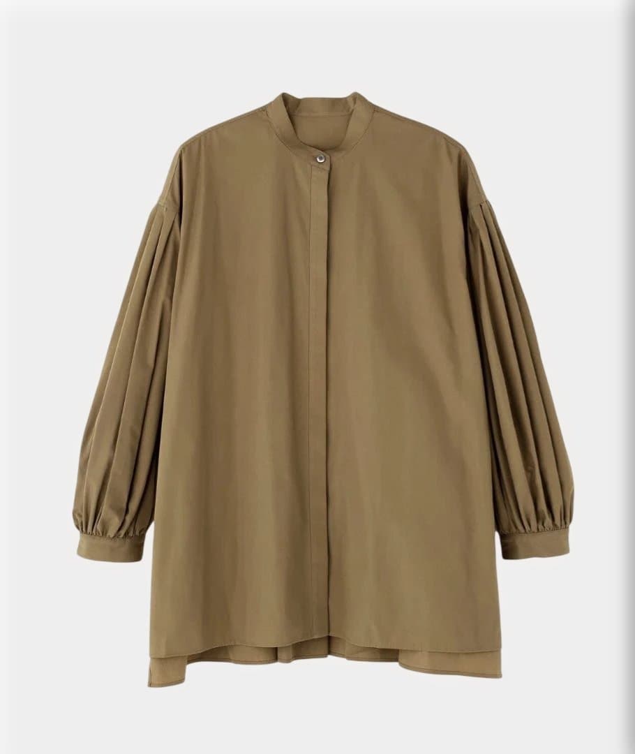 LE PHIL ルフィル タイプライターギャザーブラウス　モカ タイプライターギャザーブラウス | LE PHIL（ル フィル） ｜【公式